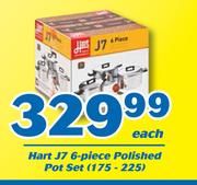 Hart J7 6 Piece Polished Pot Set 175 - 225-Each