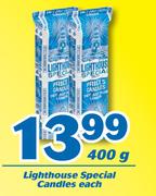 Lighthouse Special Candles-400g Each