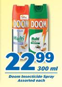 Doom Insecticide Spray-300ml Each