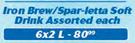Iron Brew / Spar Letta Soft Drink Assorted-6x2Ltr 