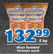 Moja Smoked Viennas-5Kg Each