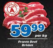  Frozen Beef Brisket-Per kg