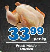 Fresh Whole Chicken-Per kg