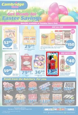Cambridge Food Tembisa : March Month End (21 Mar - 9 Apr 2019), page 1