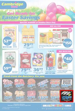 Cambridge Food Tembisa : March Month End (21 Mar - 9 Apr 2019), page 1