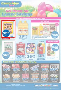 Cambridge Food Tembisa : March Month End (21 Mar - 9 Apr 2019), page 1