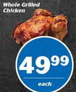 Whole Grilled Chicken-Each