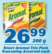 Knorr Aromat Trio Pack Seasoning Assorted-200g Each