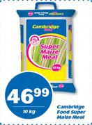 Cambridge Food Super Maize Meal-10kg
