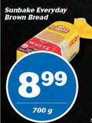 Sunbake Everyday Brown Bread-700g