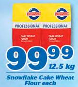 Snowflake Cake Wheat Flour-12.5Kg Each