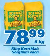 King Korn Malt Sorghum-6kg Each