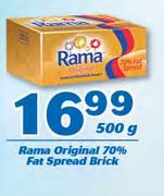 Rama Original 70% Fat Spread Brick-500g