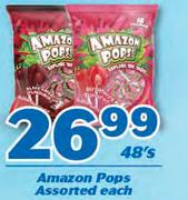 Amazon Pops Assorted-48's Each