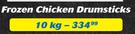 Frozen Chicken Drumsticks-10Kg
