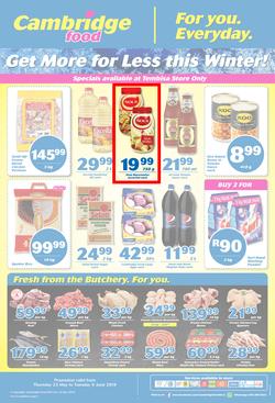 Cambridge Food Tembisa : May Month End (23 May - 4 June 2019), page 1