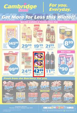 Cambridge Food Tembisa : May Month End (23 May - 4 June 2019), page 1