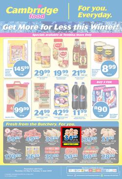 Cambridge Food Tembisa : May Month End (23 May - 4 June 2019), page 1