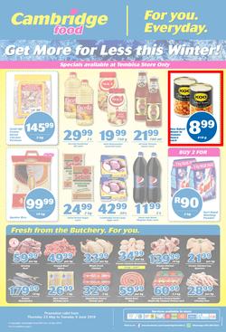 Cambridge Food Tembisa : May Month End (23 May - 4 June 2019), page 1