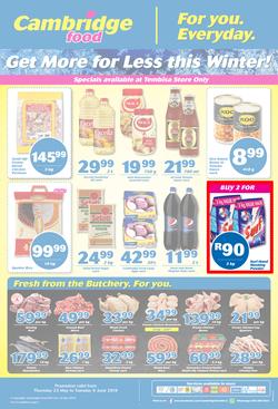 Cambridge Food Tembisa : May Month End (23 May - 4 June 2019), page 1