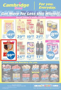 Cambridge Food Tembisa : May Month End (23 May - 4 June 2019), page 1