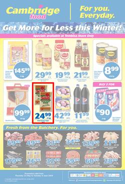 Cambridge Food Tembisa : May Month End (23 May - 4 June 2019), page 1