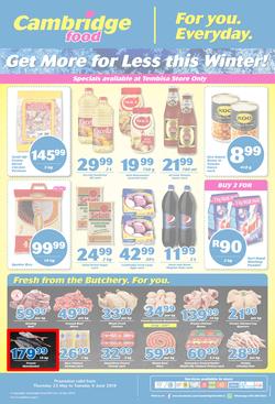 Cambridge Food Tembisa : May Month End (23 May - 4 June 2019), page 1