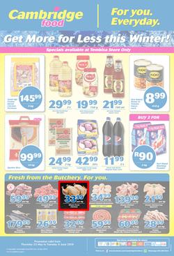 Cambridge Food Tembisa : May Month End (23 May - 4 June 2019), page 1