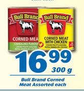 0Bull Brand Corned Meat Assorted-300g Each