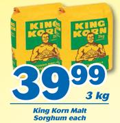 0King Korn Malt Sorghum-3Kg Each