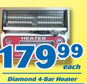 Diamond 4-Bar Heater-Each