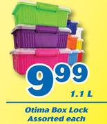 Otima Box Lock Assorted-1.1L Each