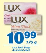 Lux Bath Soap Assorted-175g Each