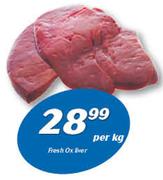 Fresh Ox Liver-Per Kg
