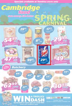 Cambridge Food Tembisa : Spring Carnival (23 Aug - 4 Sept 2018), page 1