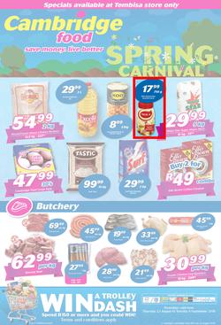 Cambridge Food Tembisa : Spring Carnival (23 Aug - 4 Sept 2018), page 1