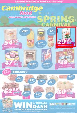 Cambridge Food Tembisa : Spring Carnival (23 Aug - 4 Sept 2018), page 1