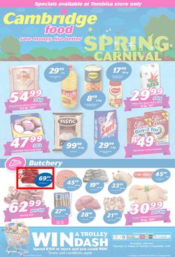 Cambridge Food Tembisa : Spring Carnival (23 Aug - 4 Sept 2018), page 1