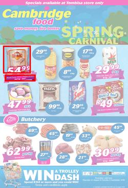 Cambridge Food Tembisa : Spring Carnival (23 Aug - 4 Sept 2018), page 1
