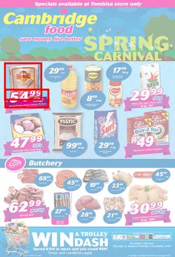 Cambridge Food Tembisa : Spring Carnival (23 Aug - 4 Sept 2018), page 1