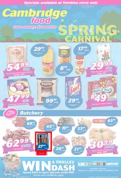 Cambridge Food Tembisa : Spring Carnival (23 Aug - 4 Sept 2018), page 1