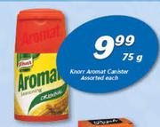 Knorr Aromat Canister Assorted-75g Each
