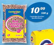 Cambridge Food Red Speckled Beans-500g
