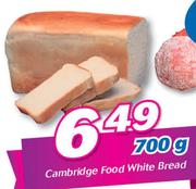 Cambridge Food White Bread-700g