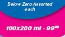 Below Zero Assorted-100 x 200ml