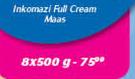 Inkomazi Full Cream Maas-8 x 500g