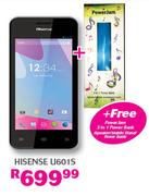 Hisense U601S Free Power Jam 3 In 1 Power Bank Speaker/Mobile Stand Power Bank