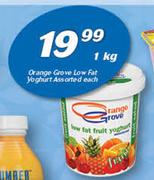 Orange Grove Low Fat Yoghurt Assorted-1Kg Each
