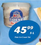 Polar Ice Cream Tub-5Ltr