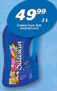 Satiskin Foam Bath Assorted-2Ltr Each